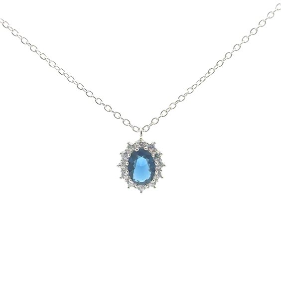 Collana Cianfrone Gioielli Donna in Argento BROC.B 1530 B GC - BROC.B 1530 B GC